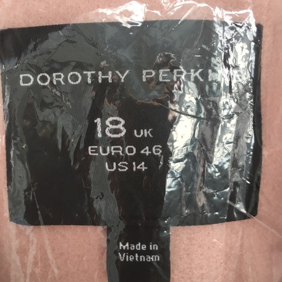 MAKE AN OFFER NWOT Pink Dorothy Perkins Coat - Picture 7 of 8